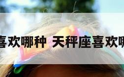 天秤座喜欢哪种 天秤座喜欢哪种男生