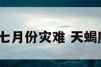 天蝎座七月份灾难 天蝎座7月份